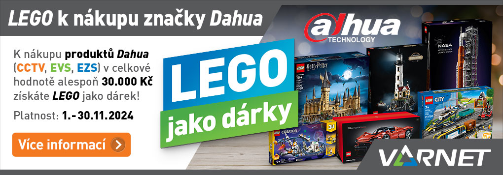 Stavebnice LEGO za nákup produktů Dahua