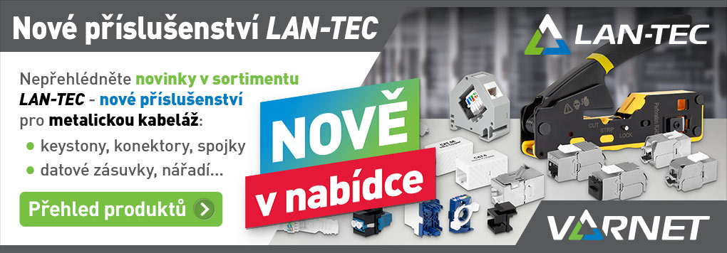 Nové příslušenství LAN-TEC
